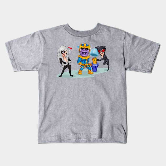 Gem Heist Kids T-Shirt by masciajames